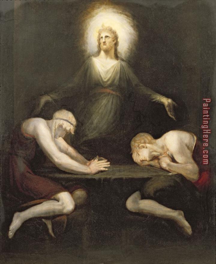Henry Fuseli The Appearance of Christ at Emmaus